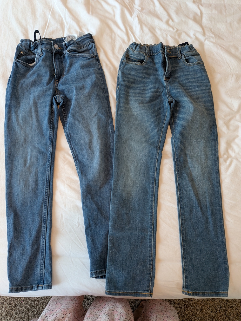 H&M Girl's Skinny Jeans - Blue Wash